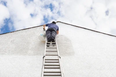 Peinture extérieure à Grattepanche — façades et ravalement